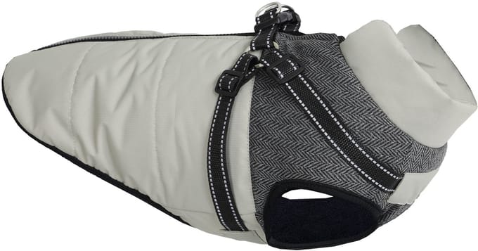 Boony hondenjas + tuig alpine silver 20cm