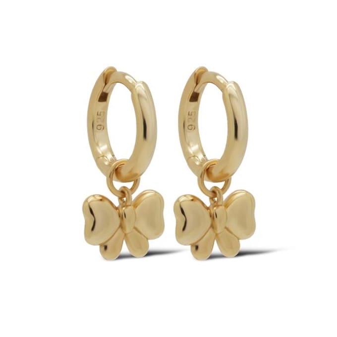 Karma Oorhangers Bowtie Goud