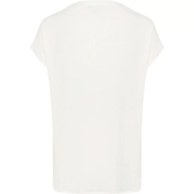 Blouse met korte mouwen KAanja Regular fit white