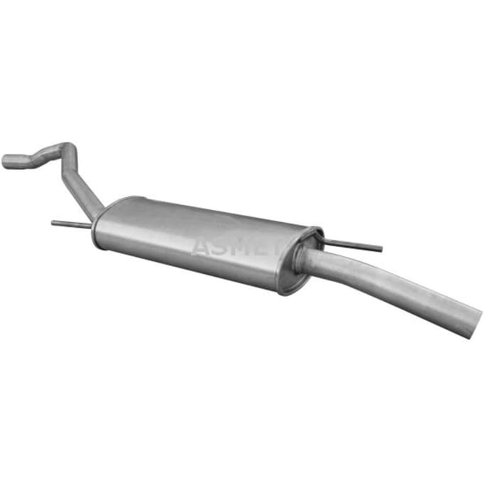Geluiddemper achter ASMET 04.060