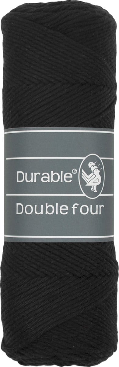 Durable Double Four - 325 Black - Katoengaren