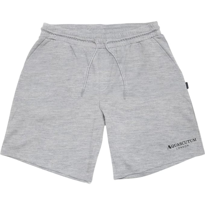Aquascutum Heren Sweat Shorts (Grijs)