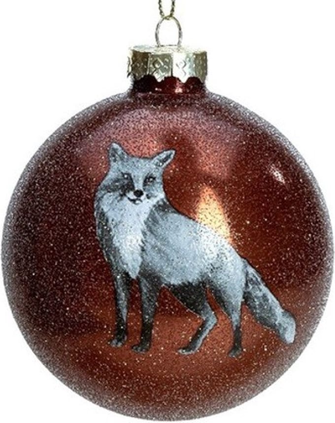 HomeBound by KY | Glazen bal vos | kerstbal