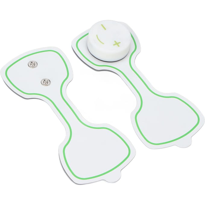 TENS Handmassager USB-oplaadbaar Draagbare Modus Instelbare Sterkte Handmassageapparaat Elektrodepleister white