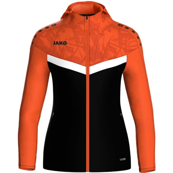Dames trainingsjack met capuchon en volledige ritssluiting Jako Iconic
