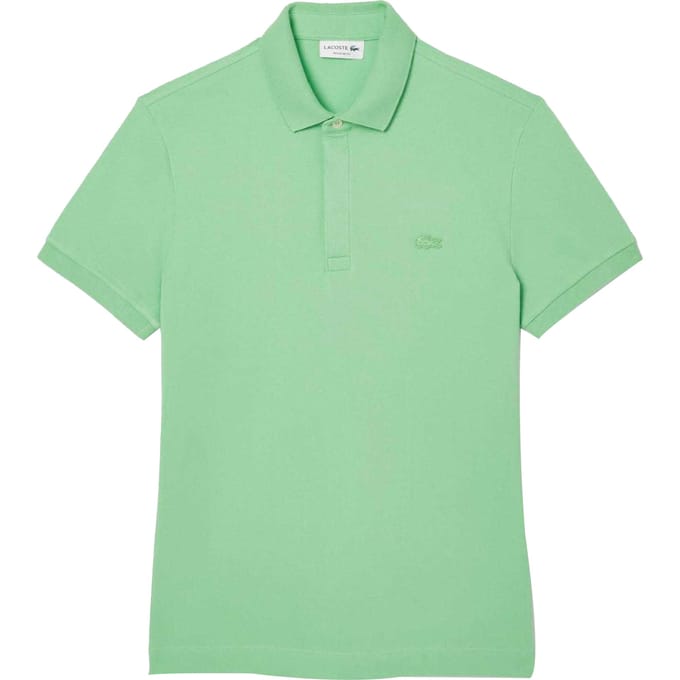 Lacoste Heren Pique Stretch Regular Poloshirt (Groen)