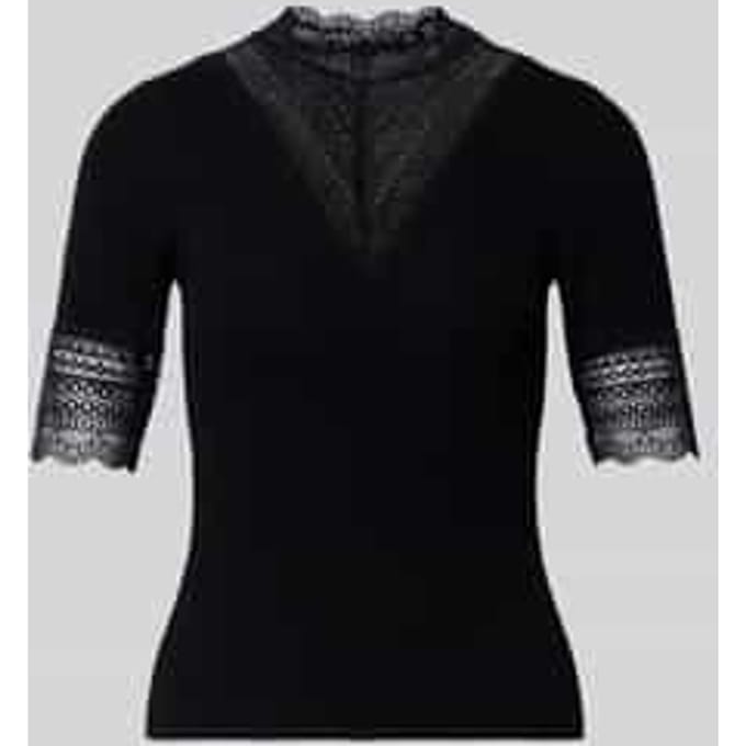 slim fit T-shirt van viscosemix model 'Tilde'