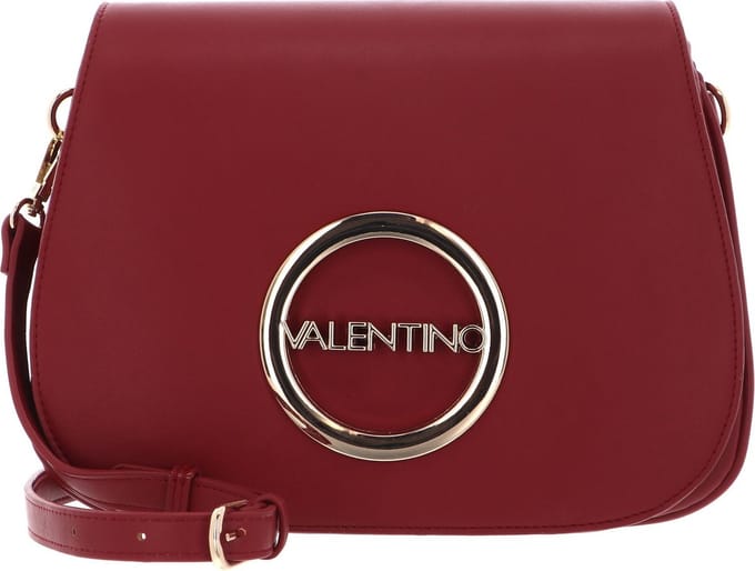 VALENTINO Schoudertas Moses Flap Bag Rosso Scuro Donkerrood