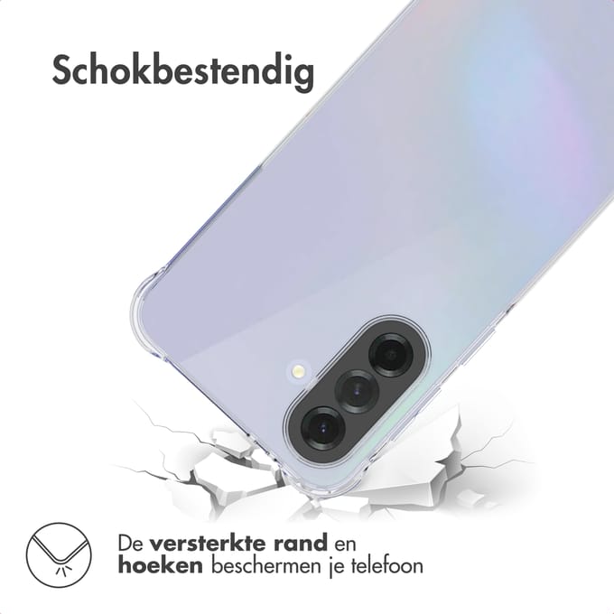 imoshion Hoesje - Geschikt voor Samsung Galaxy A37 (5G) - Shockproof Case - Transparant