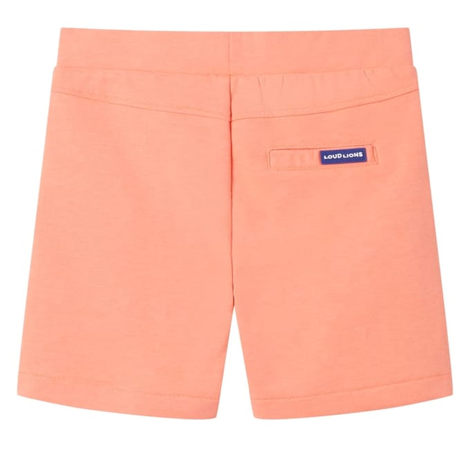 vidaXL - Kindershorts - met - trekkoord - 128 - neonoranje