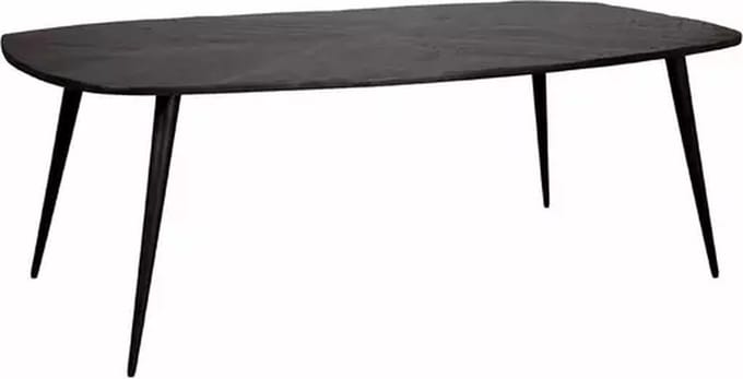 Tower living Giovanni diningtable 200x110 - black