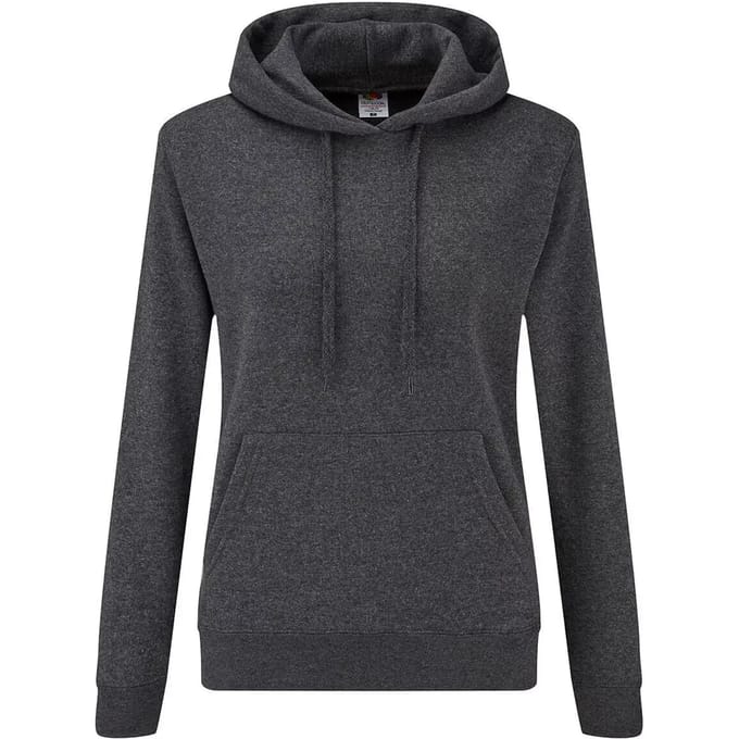 Dames Hoodie Fruit of the Loom Classic