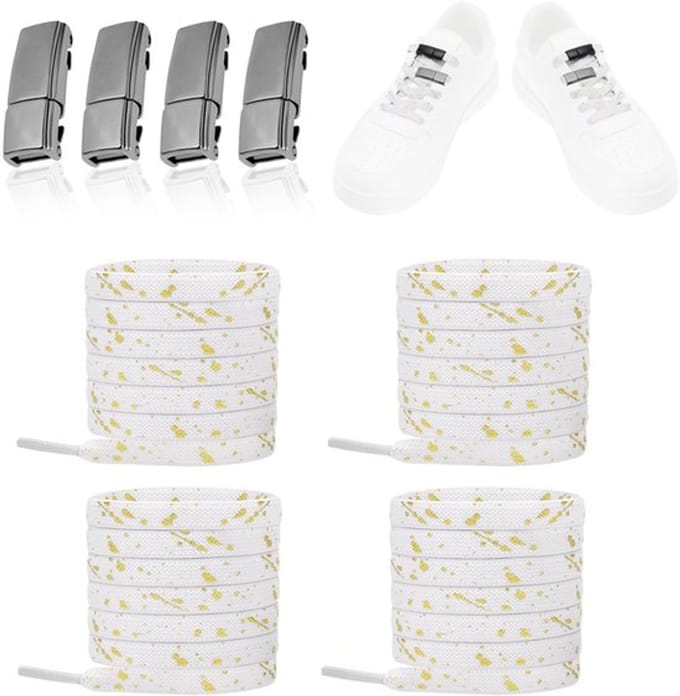 Dailygoody - Elastische Schoenveters - Tieless Veters - Met