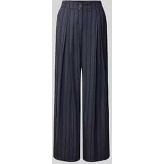 Wijde broek van pure viscose