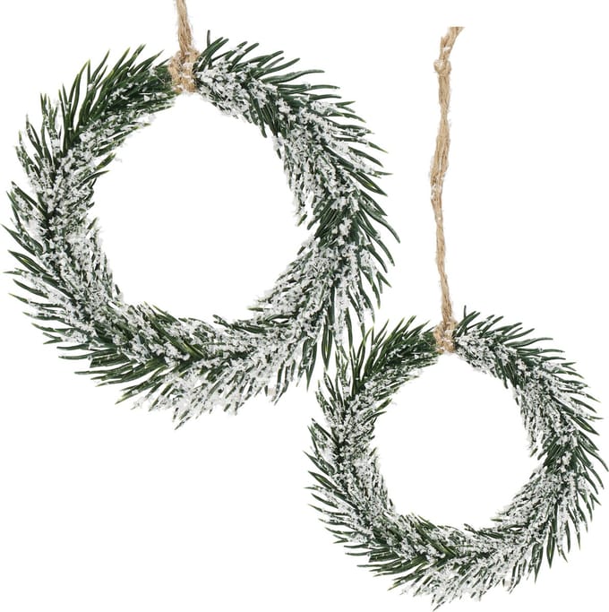 Springos Kersthanger | Kerstkrans | Kerst Decoratie | Groen| 10 cm