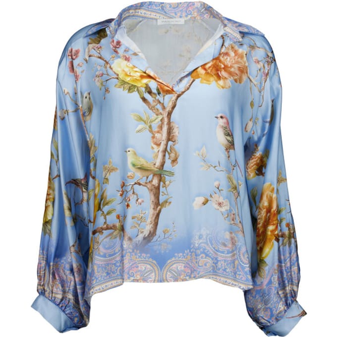 Amelie Copenhagen - Blouses Lichtblauw 6612rvsd