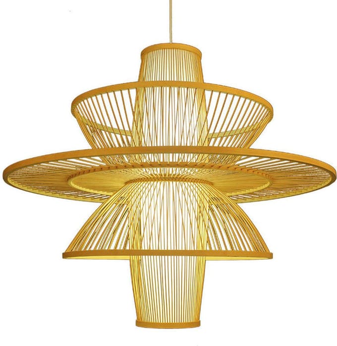 Fine Asianliving Bamboe Hanglamp Handgemaakt - Nicole