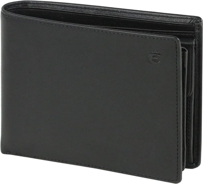 Esquire Logo Portemonnee V Leer 12,5 cm - Jongens - Horizontaal - schwarz