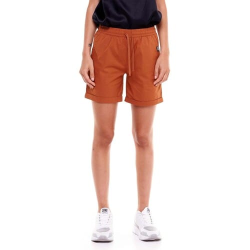 Korte Broek Leone 1947 Woman Poplin Earth Tones