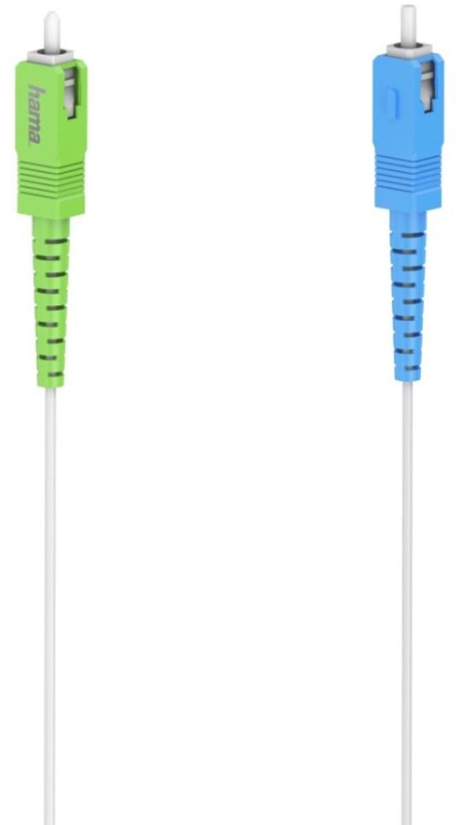 Hama Glasvezel-netwerkkabel SC/APC-stekker - SC/UPC-stekker 10 Gbit/s 6,00 M