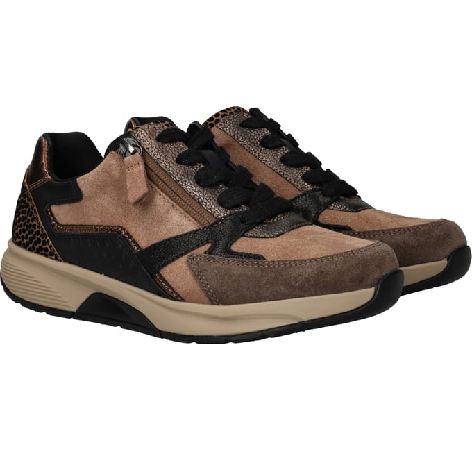 Gabor Gabor Rollingsoft Sneakers bruin Suede