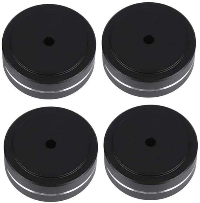 Dailygoody - Speaker Isolatie Voeten Pads - Aluminium Cone Pads