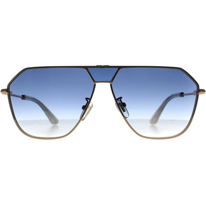 Police Aviator Heren Glimmend Roze Goud Blauw Gradiënt SPLL89 Horizon 8