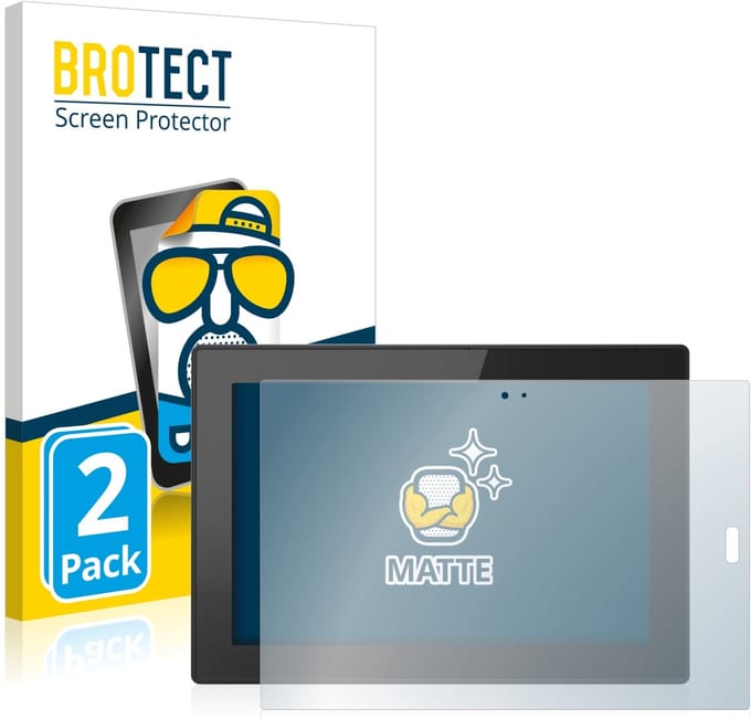 BROTECT - Screenprotector voor Lenovo Tablet 10 (3. Gen.) - Folie Beschermfolie matte 2 Stuks