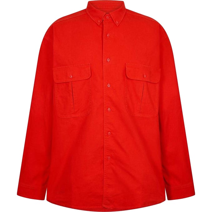 Levis Overshirt voor heren met relaxte pasvorm (Vuurrood)