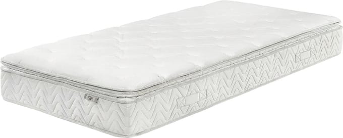 LUXUS - Pocketveringmatras - Crème - 90 x 200 cm - Polyester
