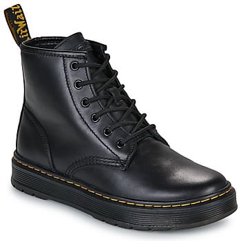 Dr. Martens Bikerlaars - Brookline Chukka - Black Lusso - EU36 tot EU45 - zwart