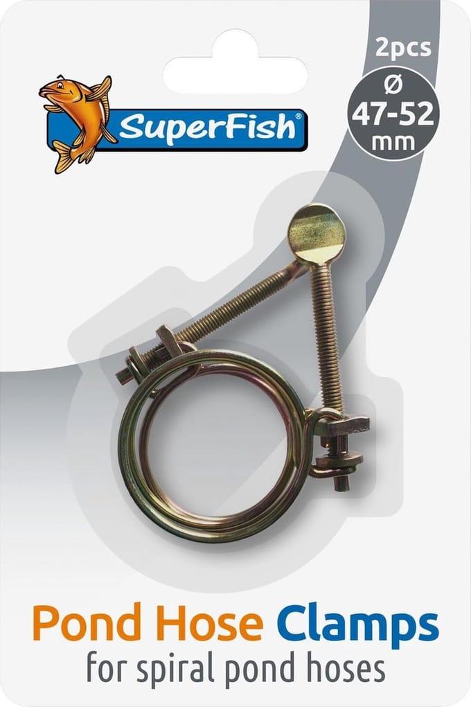 Superfish Spiraalslangklem 2 stuks - Filters - 47-52 mm
