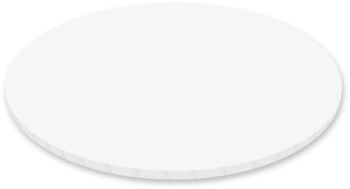 Simply Making Mat Masonite Board 12mm Rond Wit 20cm