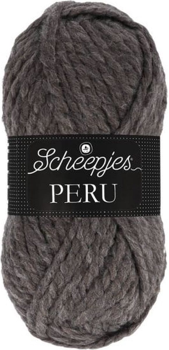 Scheepjes Peru - 30 donkerbruin - Alpaca/Acryl Bulky Dik Garen