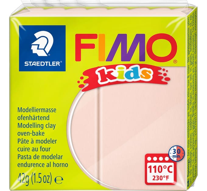 Fimo Kids boetseerklei 42g huidskleur Klei