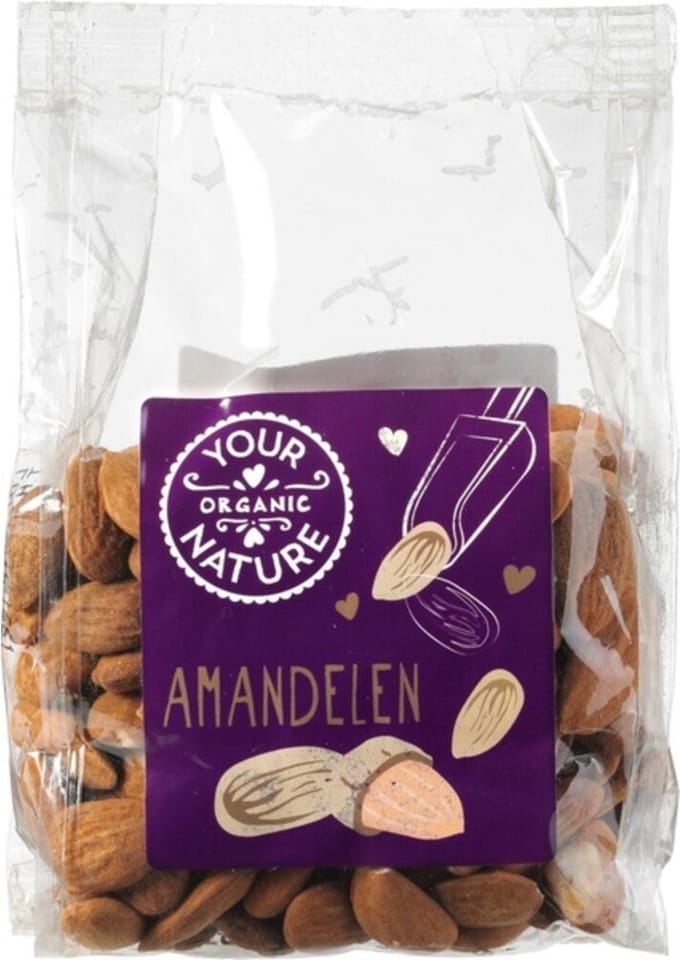 Amandelen Your Organic Nature - Zak 200 gram - Biologisch