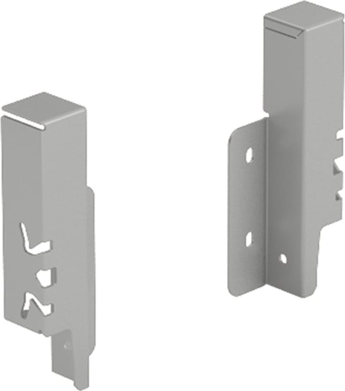 Hettich ArciTech Set achterwandverbinder 126mm zi links/rechts