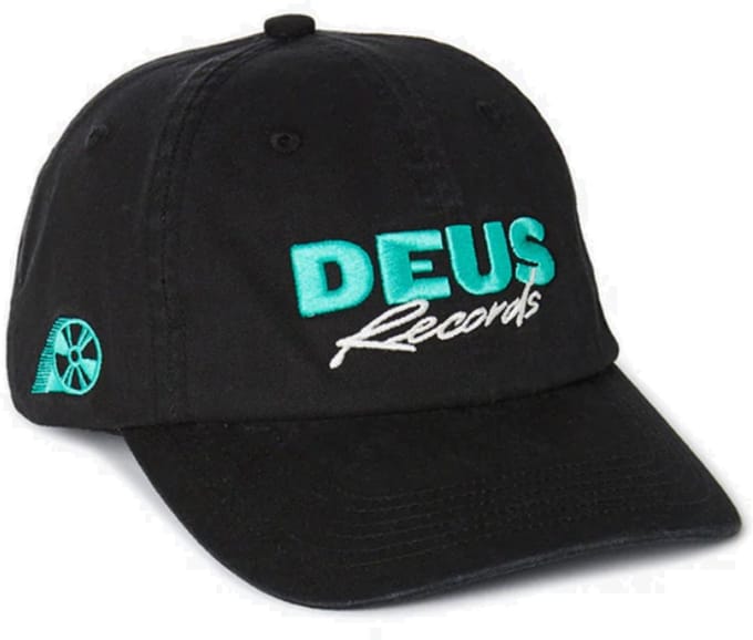 DEUS Compact Dad cap - Phantom Black