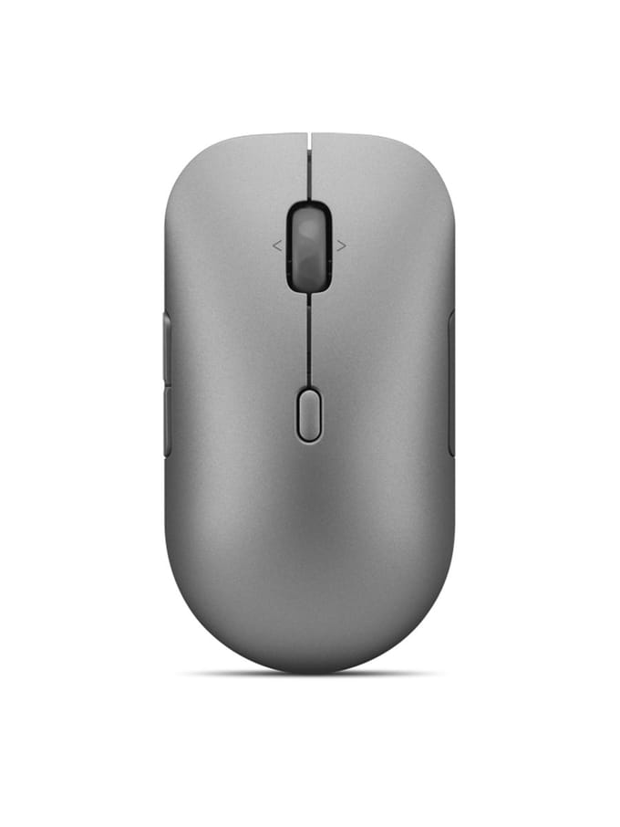 Lenovo Pro Plus 6050 - mouse - multi-mode - Bluetooth 5.3 2.4 GHz - luna grey - Muis - Optisch - 6 knoppen - Grijs