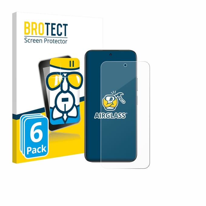 Screenprotector 6 Stuks voor realme C85 Pro 4G Beschermglas transparant
