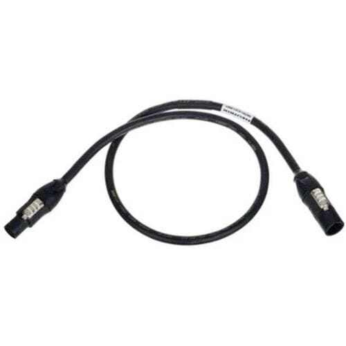 Neutrik 1027564 Aansluitkabel Stroom Zwart 1 m