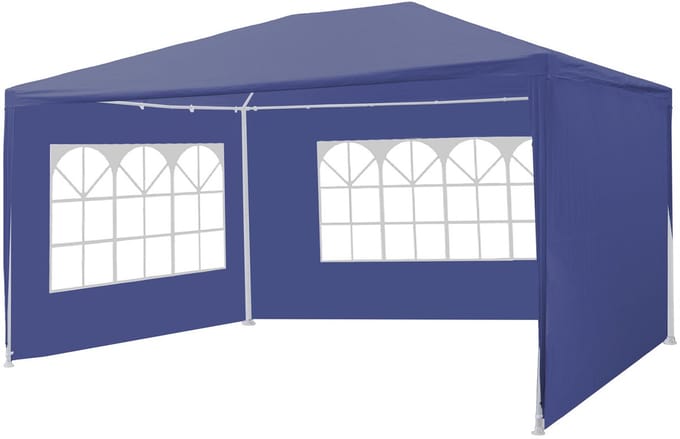 Partytent 3x4m donkerblauw budget
