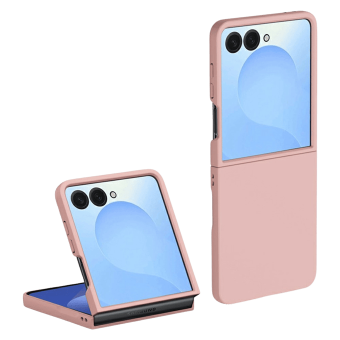 Mocaa Samsung Galaxy Z Flip8 Telefoonhoesje Slim-Fit Roze