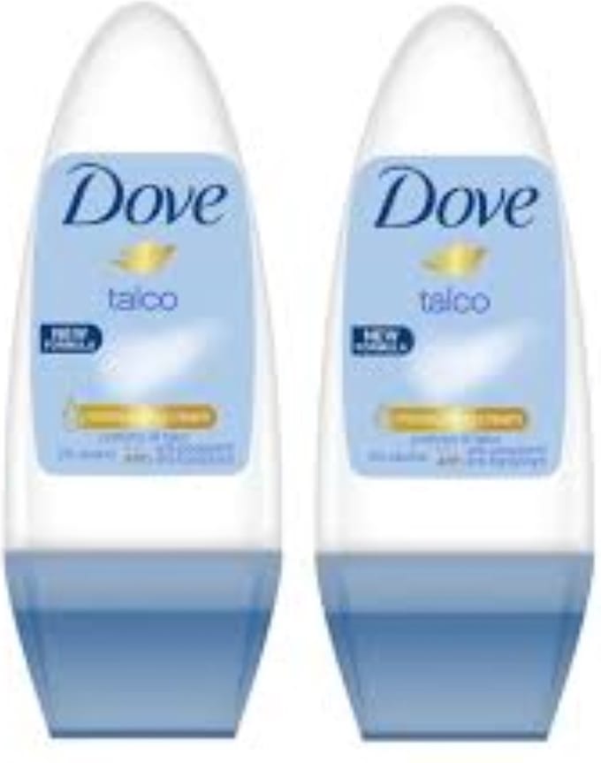 Dove - Deodorant - Roller - Talco - 50ml x 2