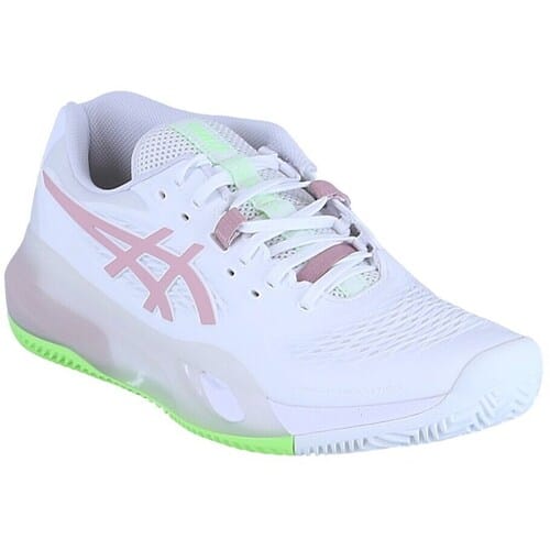 Tennisschoenen Asics Baskets gel resolution x clay blanc/rose