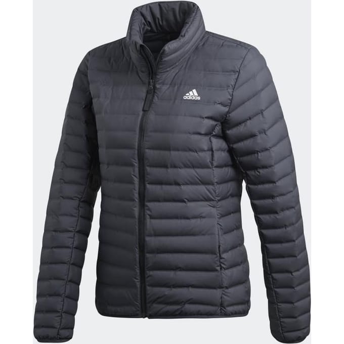 adidas - Maat M VARILITE SOFT Dames Sportjas - Carbon