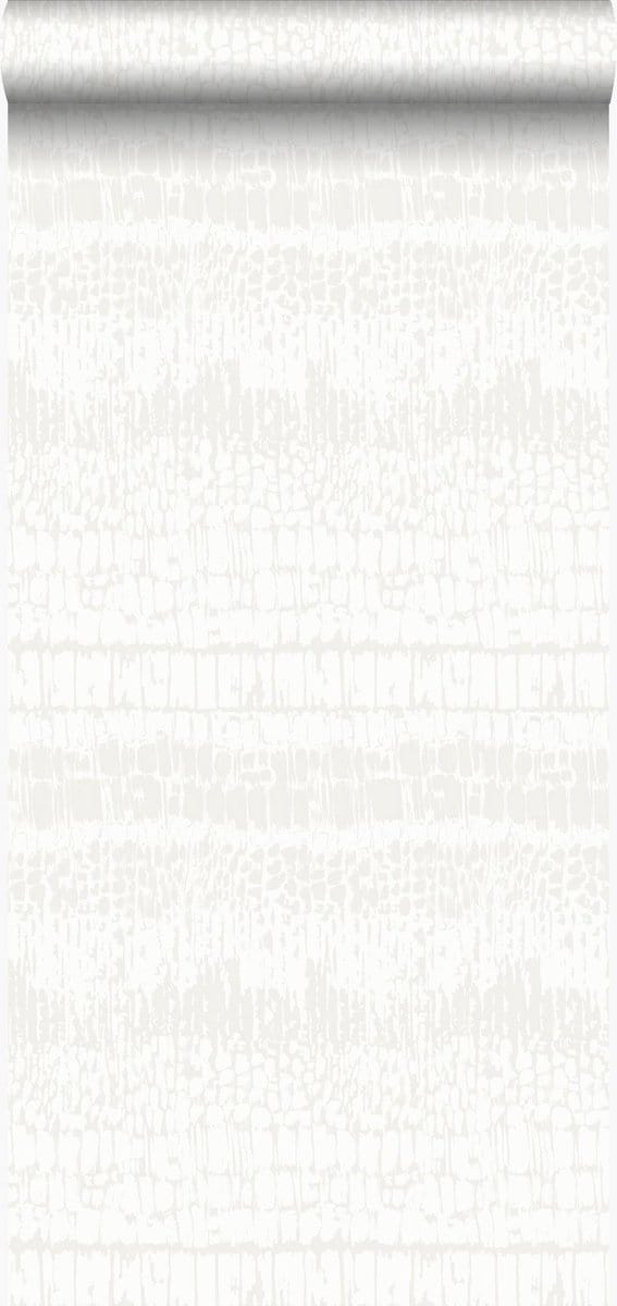 Origin Wallcoverings behang dierenhuid wit - 53 cm x 10.05 m - 346648