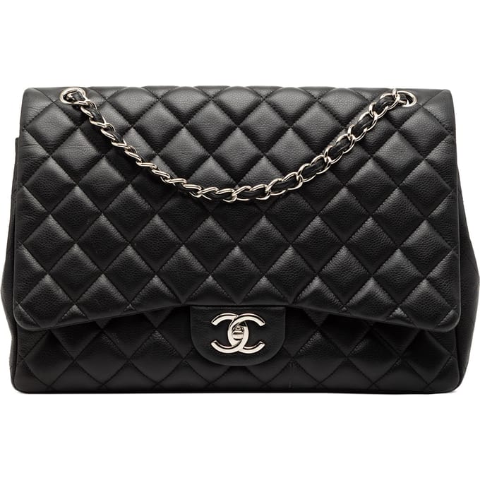 Tweedekans Maxi Classic Kaviaar Dubbele Flap