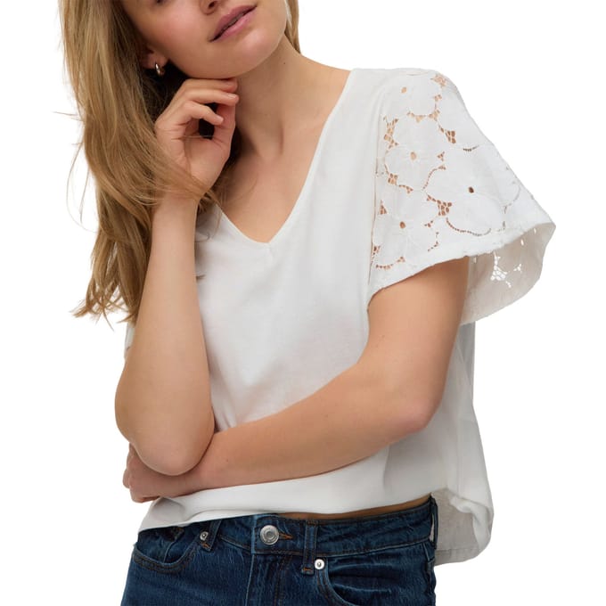 Vero Moda Villa Top Dames - Maat S