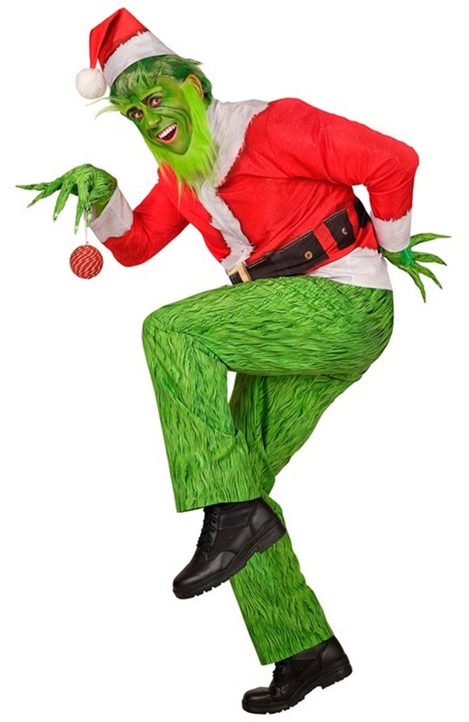 Kerst monster kostuum Grinch